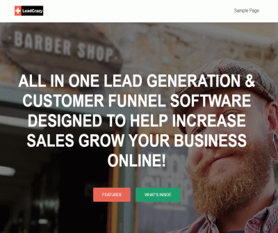 LeadCrazy.com Lead Generation Website