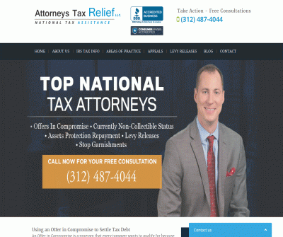 Attorneys Tax Relief LLC Chicago Tax Fraud Defense Lawyer