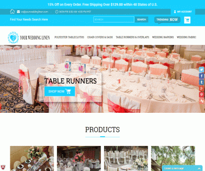 Beautify your Event with YourWeddingLinen