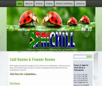 Africhill Cold Storage, Freezer Room, Insulated Panels South Africa