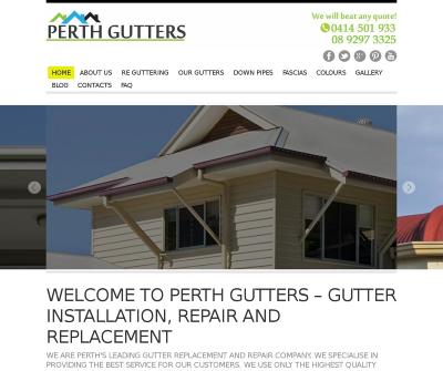 Perth Gutters High Quality Gutter Installation, Replacement and Repair Australia