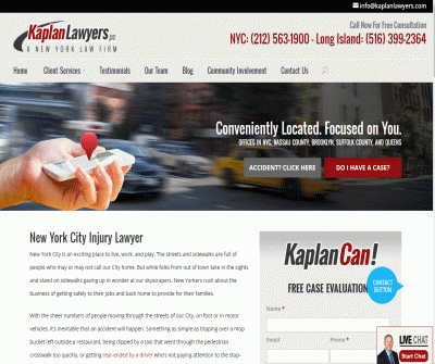 Kaplan Lawyers, PC  New York City Injury Attorneys