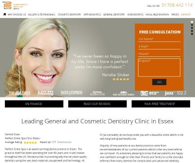 Perfect Smile Spa Painless Treatment Cosmetic Dentistry Clinic in Essex