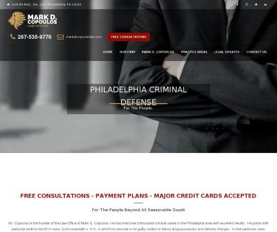 The Law Office of Mark D. Copoulos Philadelphia Criminal Defense Attorney