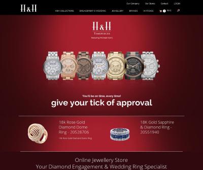 H&H Jewellery Stores Melbourne Engagement Rings, Wedding Rings