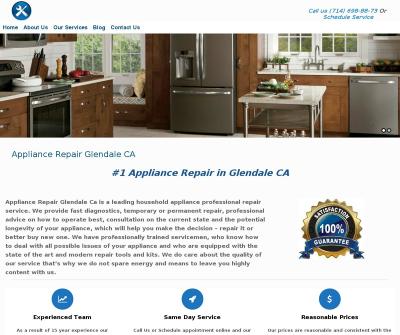 Glendale CA Appliance Repair Dryer, Dishwasher, Microwave 