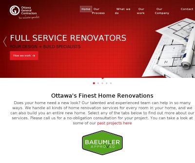 Ottawa General Contractors Home Renovations Canada