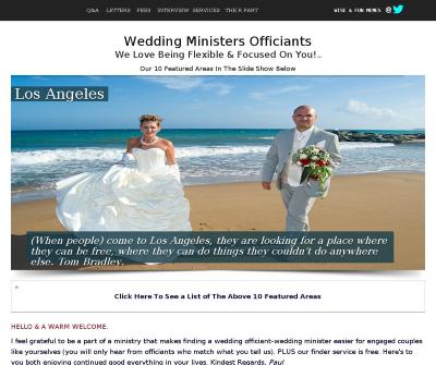 Wedding Ministers Officiants