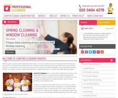 Jerm Pro Cleaners Upholstery Cleaning, Wall Cleaning London UK