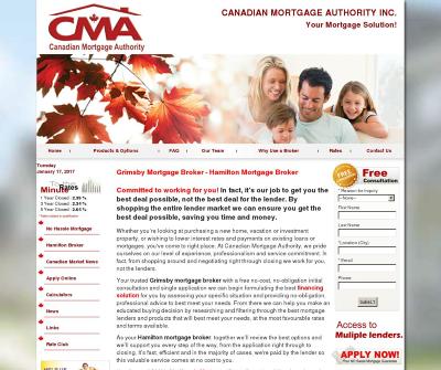 Canadian Mortgage Authority Inc. Hamilton Mortgage Broker 