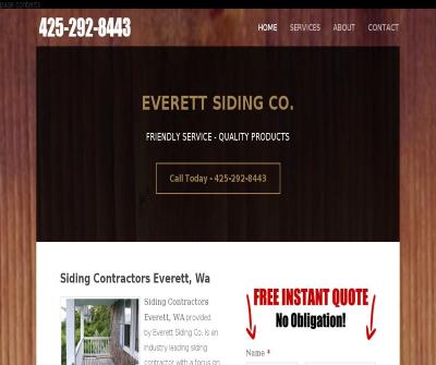 Everett Siding Co. Metal,Cedar, Vinyl Siding Installation and Repair WA