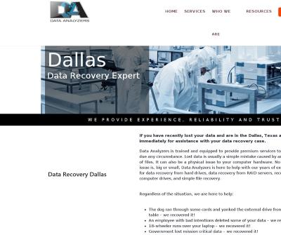 Data Analyzers Data Recovery Restore Your Lost Data Fast Dallas, TX