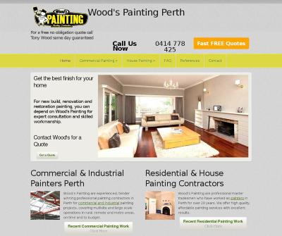 Woods Painting Residential & House Painting Contractors Perth Australia