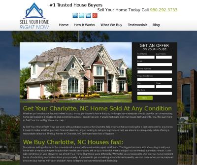 Sell Your Home Right Now Cash Home Buyers Charlotte, NC