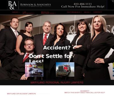 Bruce Robinson & Associates Personal Injury Medical Malpractice Maryland Accident Lawyers