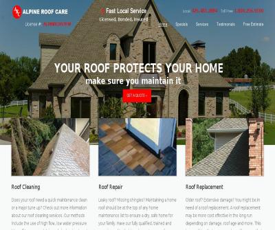 Alpine Roof Care Roof Replacement, Maintenance, Cleaning, Moss Removal Seattle