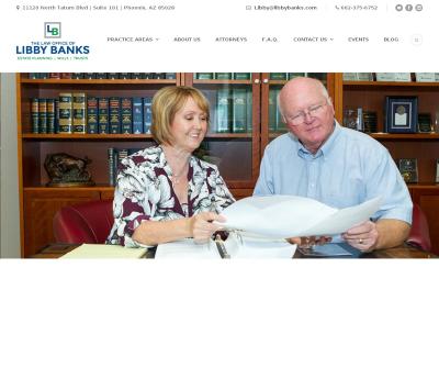 The Law Office of Libby Banks, PLLC Estate Planning, Probate, Trust Administration Phoenix AZ