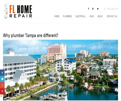 Our plumber Tampa Electrical, Plumbing and Air Conditioning Repairs #1 Plumber Tampa, FL