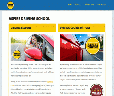 Aspire Driving School Intensive Driving Courses Educational Driving Lessons & Courses UK