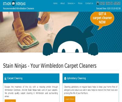 Stain Ninjas Quality Carpet and Upholstery Cleaning Wimbledon area UK