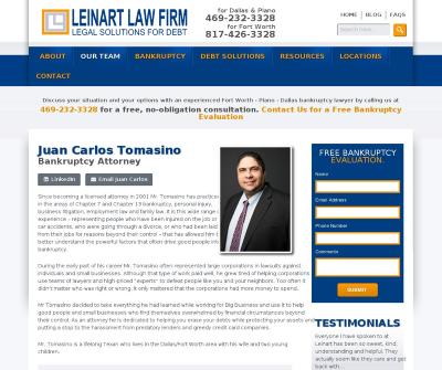 Juan Carlos Tomasino Bankruptcy Attorney
