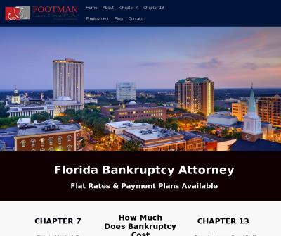 Tallahassee Bankruptcy Lawyer - Footman Law Firm
