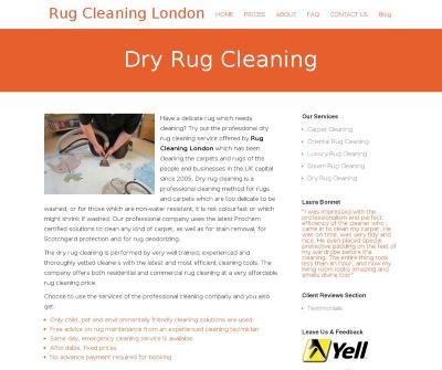 Rug Cleaning London 