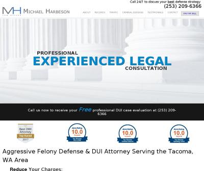 Criminal Defense & DUI Lawyer Michael Harbeson