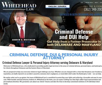 Whitehead Criminal Defense & Injury Lawyer
