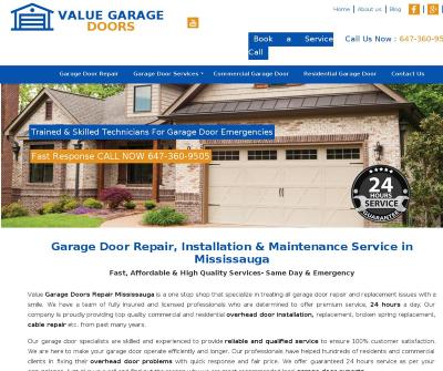 Mississauga Garage Door Repair