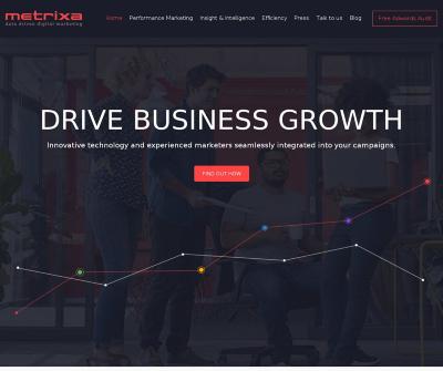Metrixa | Data Driven Digital Marketing