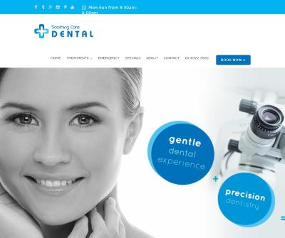 Soothing Care Dental Sydney, Australia General Dentistry Cosmetic Dentistry Dental Implants