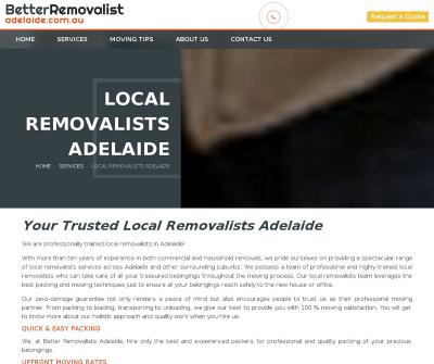 Better Removalists Adelaide, Australia Removalists Packaging Interstate Removal
