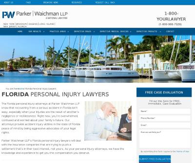 Florida Personal Injury Lawyers - Parker Waichman LLP
