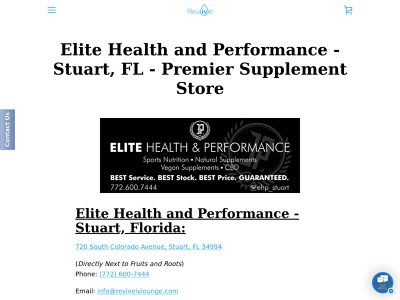 Elite Health and Performance