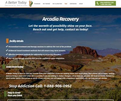 A Better Today Arcadia,AZ Substance Abuse Education Alcohol Inpatient Treatment Program