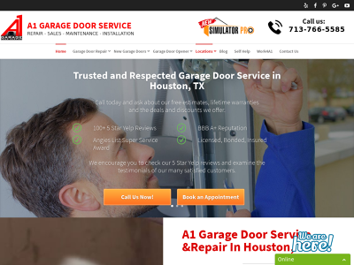 A1 Garage Door Service  Houston,TX 24-Hour Emergency Garage Door Repair Service