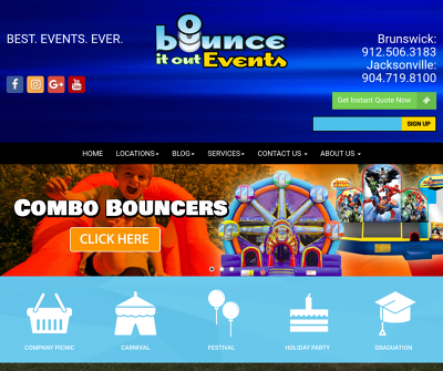 Best Bounce House Rental Jacksonville FL & Brunswick GA | Event Pros