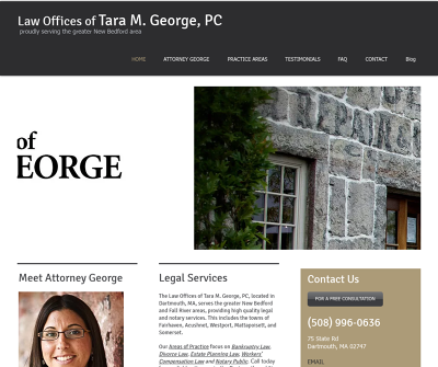 Law Offices of Tara M. George, PC New Bedford,MA Bankruptcy Divorce