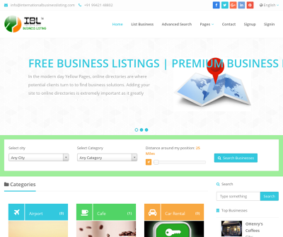 International Business Listing Classified | Search and post category top ads