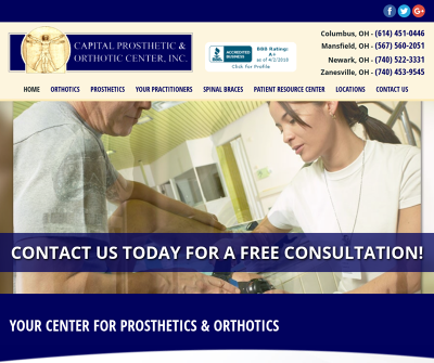 Capital Prosthetics and Orthotics Center, Inc.