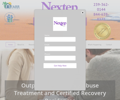 Nextep Palm Beach,FL 12 Step Fellowship Intensive Outpatient Treatment Peer Support Groups