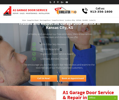 A1 Garage Door Service - Kansas City, KS Garage Door Repair New Garage Door 
