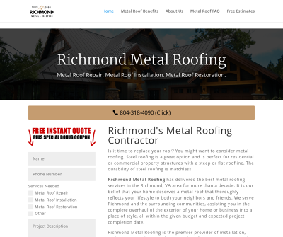 Richmond Metal Roofing