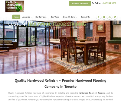 Quality Hardwood Refinish Toronto, Canada Hardwood Refinishing Hardwood Restoration