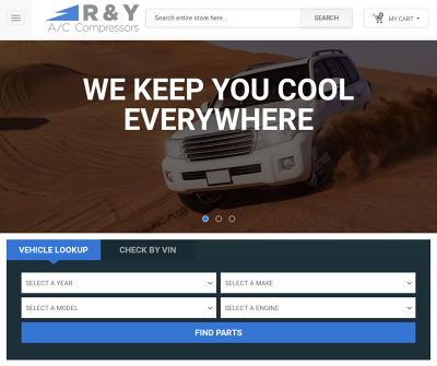 R & Y A/C Compressors - Car AC Parts & Services, Car Air Conditioning and Heating Systems