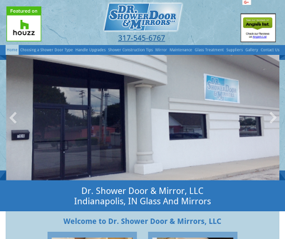 Dr. Shower Door & Mirror LLC Indianapolis,IL Sliding Shower Door Swinging Shower Door
