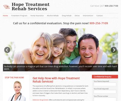 Hope Treatment Rehab Services Rancho Cucamonga Interventions