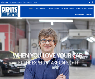Dents Unlimited Paintless Dent Repair, Collision Repair,  Columbia, Missouri (MO)