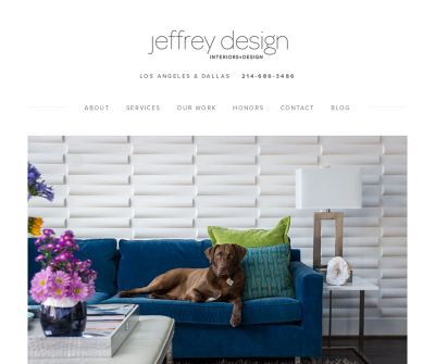Jeffrey Design LLC Los Angeles Furnishings, Accessories, Custom Furniture, Cabinetry